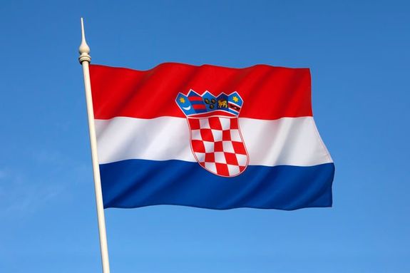 Kroatische Flagge
