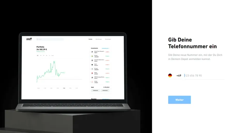 Trade Republic Webversion