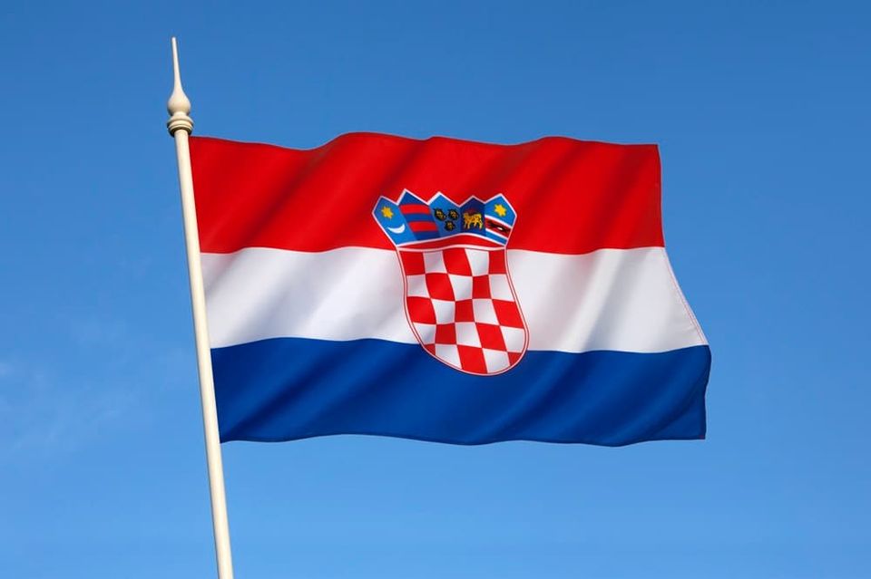 Kroatische Flagge