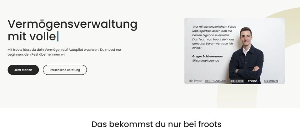 froots Startseite froots Startseite